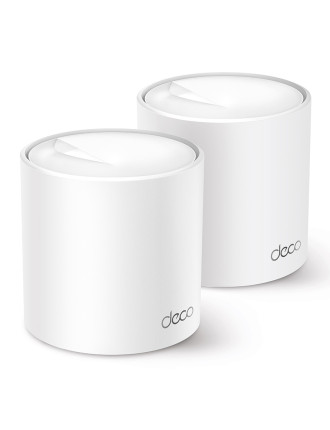TP-LINK Home Mesh WiFi 6 System Deco X50, 3000Mbps AX3000, V1.0, 2τμχ