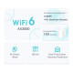 TP-LINK Home Mesh WiFi 6 System Deco X50, 3000Mbps AX3000, V1.0, 3τμχ
