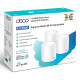 TP-LINK Home Mesh WiFi 6 System Deco X50, 3000Mbps AX3000, V1.0, 3τμχ