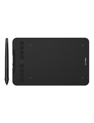 XP-PEN ταμπλέτα σχεδίασης με γραφίδα Deco Mini 7W, ασύρματη σύνδεση, 177.8x111.1mm, μαύρο