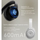 DOQAUS headphones DESIGN 2, ασύρματα & ενσύρματα, Φ40mm, 600mAh, μαύρα