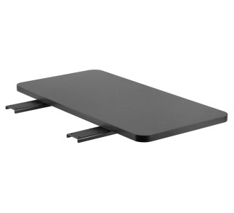 BRATECK ράφι γραφείου DET-4, ξύλινο, 600x409x30mm, 20kg, μαύρο