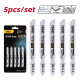 DELI σετ λάμες σέγας DH-QJT012-E4 για μέταλλο, T118B, 5τμχ DELI σετ λάμες σέγας DH-QJT012-E4 για μέταλλο, T118B, 5τμχ