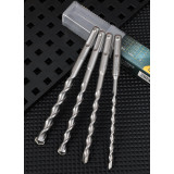 DELI σετ τρυπάνια DH-YCZ004-WD1 για τοίχο, 40Cr YG8, 6/8/10/12x160mm, SDS Plus, 4τμχ