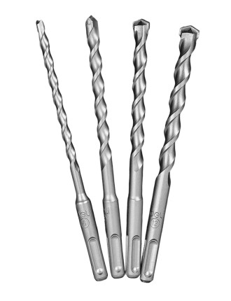 DELI σετ τρυπάνια DH-YCZ004-WD1 για τοίχο, 40Cr YG8, 6/8/10/12x160mm, SDS Plus, 4τμχ DELI σετ τρυπάνια DH-YCZ004-WD1 για τοίχο, 40Cr YG8, 6/8/10/12x160mm, SDS Plus, 4τμχ