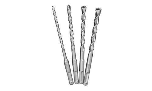 DELI σετ τρυπάνια DH-YCZ004-WD1 για τοίχο, 40Cr YG8, 6/8/10/12x160mm, SDS Plus, 4τμχ