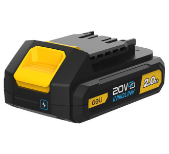 DELI μπαταρία λιθίου για εργαλεία μπαταρίας DL-DC20A2, 20V 2Ah