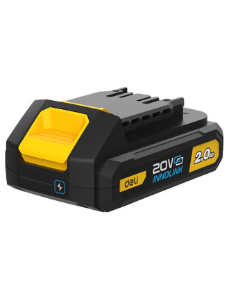 DELI μπαταρία λιθίου για εργαλεία μπαταρίας DL-DC20A2, 20V 2Ah