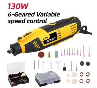 DELI περιστροφικό πολυεργαλείο DL-DM03-E1, 130W έως 32000rpm DELI περιστροφικό πολυεργαλείο DL-DM03-E1, 130W έως 32000rpm