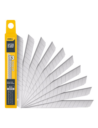 DELI ανταλλακτικές λεπίδες DL-DP092 για κοπίδι, 9mm, 10τμχ DELI ανταλλακτικές λεπίδες DL-DP092 για κοπίδι, 9mm, 10τμχ