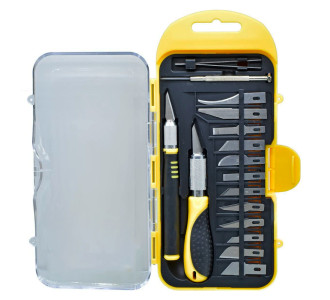 DELI σετ κοπίδια ακριβείας DL-DP1 με θήκη, 16τμχ DELI σετ κοπίδια ακριβείας DL-DP1 με θήκη, 16τμχ