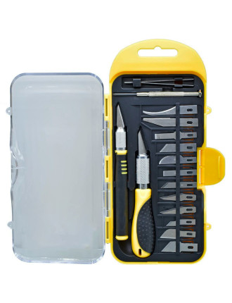 DELI σετ κοπίδια ακριβείας DL-DP1 με θήκη, 16τμχ DELI σετ κοπίδια ακριβείας DL-DP1 με θήκη, 16τμχ