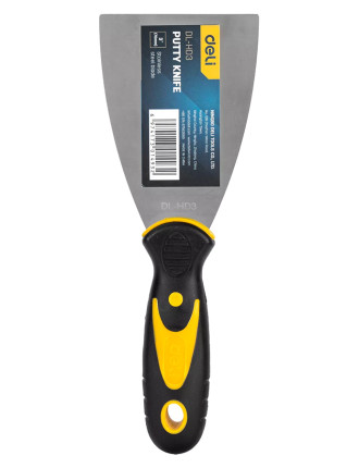 DELI σπάτουλα DL-HD3 με ανοξείδωτη λάμα, 75mm DELI σπάτουλα DL-HD3 με ανοξείδωτη λάμα, 75mm