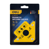 DELI μαγνητική γωνία συγκόλλησης DL-HDW25 με 45°/90°/135° γωνίες, 3", 11kg