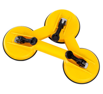 DELI βεντούζα τζαμιών DL-XP23 ικανότητα συγκράτησης 120kg, τριπλή, 118mm