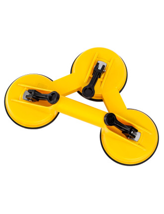 DELI βεντούζα τζαμιών DL-XP23 ικανότητα συγκράτησης 120kg, τριπλή, 118mm