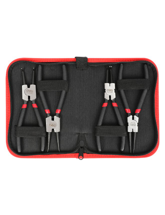 DELI σετ ασφαλειοτσίμπιδα DL104407 με θήκη, 175mm, 4τμχ DELI σετ ασφαλειοτσίμπιδα DL104407 με θήκη, 175mm, 4τμχ