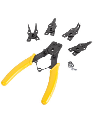 DELI ασφαλειοτσίμπιδο DL104506 με 4 κεφαλές, 150mm