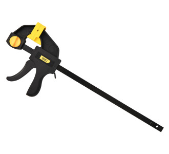 DELI σφιγκτήρας σκανδάλης DL110112 με μέγιστο άνοιγμα 300mm, μαύρος DELI σφιγκτήρας σκανδάλης DL110112 με μέγιστο άνοιγμα 300mm, μαύρος