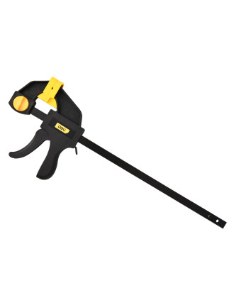 DELI σφιγκτήρας σκανδάλης DL110112 με μέγιστο άνοιγμα 300mm, μαύρος