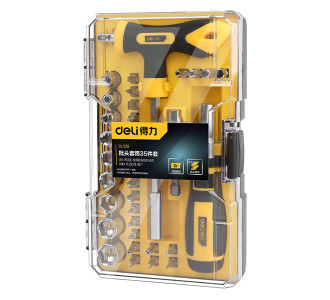 DELI σετ κατσαβίδια ακριβείας DL1129, 35τμχ DELI σετ κατσαβίδια ακριβείας DL1129, 35τμχ