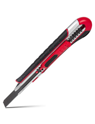 DELI πλαστικό κοπίδι DL118 με άμεσο άνοιγμα & αυτόματο κλείδωμα, 18mm DELI πλαστικό κοπίδι DL118 με άμεσο άνοιγμα & αυτόματο κλείδωμα, 18mm