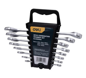 DELI σετ γερμανοπολύγωνα κλειδιά DL130008A, 6-19mm, 8τμχ DELI σετ γερμανοπολύγωνα κλειδιά DL130008A, 6-19mm, 8τμχ