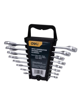 DELI σετ γερμανοπολύγωνα κλειδιά DL130008A, 6-19mm, 8τμχ