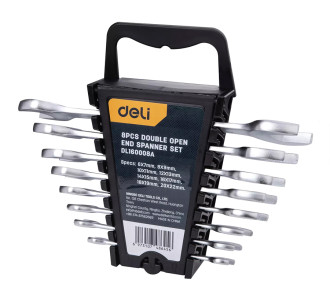 DELI σετ γερμανικά κλειδιά DL160008A, 6x7-20x22mm, 8τμχ DELI σετ γερμανικά κλειδιά DL160008A, 6x7-20x22mm, 8τμχ