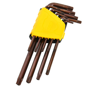 DELI σετ κλειδιά Torx DL230707G σε σχήμα L, T10-T50, 9τμχ DELI σετ κλειδιά Torx DL230707G σε σχήμα L, T10-T50, 9τμχ