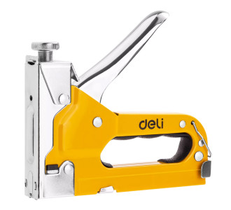 DELI καρφωτικό χειρός συνδετήρων DL238104 με 6000x συνδετήρες, 3 σε 1