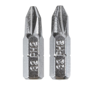 DELI σετ μύτες κατσαβιδιού DL251002, μαγνητικές, PH2x25mm, 2τμχ