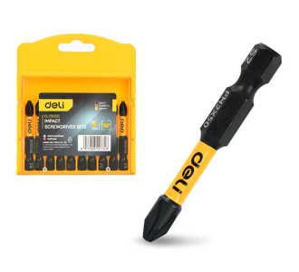 DELI σετ μύτες κατσαβιδιού DL251050 για δραπανοκατσάβιδο, σταυρωτές, PH2x50mm, 10τμχ DELI σετ μύτες κατσαβιδιού DL251050 για δραπανοκατσάβιδο, σταυρωτές, PH2x50mm, 10τμχ