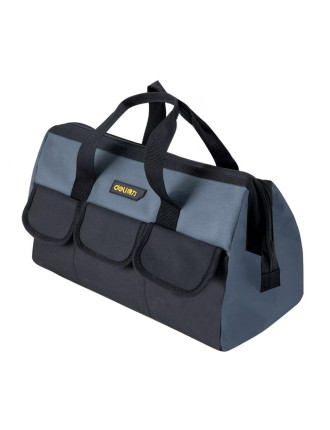 DELI τσάντα εργαλείων χειρός DL430018, υφασμάτινη, 40x20x27cm, γκρι