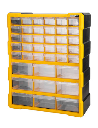 DELI ταμπακιέρα DL432039, 39 θέσεων, 38x16x47.5cm, πλαστική, κίτρινη/μαύρη DELI ταμπακιέρα DL432039, 39 θέσεων, 38x16x47.5cm, πλαστική, κίτρινη/μαύρη