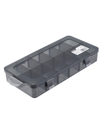 DELI ταμπακιέρα DL432304, 12 θέσεων, 26x13.5x4.4cm, πλαστική, μαύρη