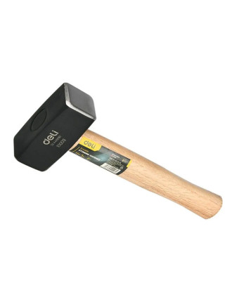 DELI βαριοπούλα DL448010 με ξύλινη λαβή, 1000gr, 270mm