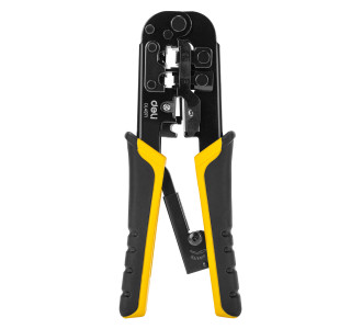 DELI πρέσα ακροδεκτών καλωδίων δικτύου DL4971, 4P/6P/8P, 200mm