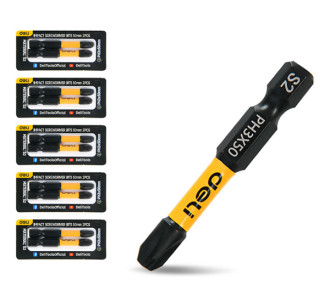 DELI σετ μύτες κατσαβιδιού DL501003Z για δραπανοκατσάβιδο, σταυρωτές, PH3x50mm, 10τμχ DELI σετ μύτες κατσαβιδιού DL501003Z για δραπανοκατσάβιδο, σταυρωτές, PH3x50mm, 10τμχ