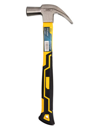 DELI σφυρί προκοβγάλτης DL5027Y με αντιολισθητική λαβή Fiberglass, 27mm