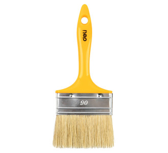DELI πινέλο βαφής DL509138 με φυσικές τρίχες, πλαστική λαβή, 90mm
