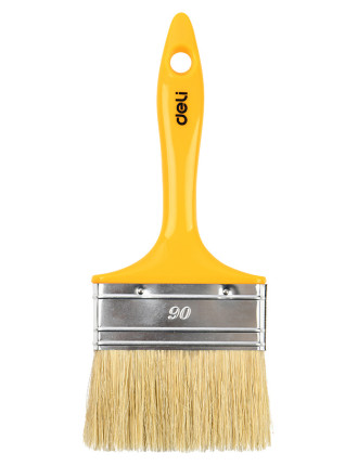 DELI πινέλο βαφής DL509138 με φυσικές τρίχες, πλαστική λαβή, 90mm DELI πινέλο βαφής DL509138 με φυσικές τρίχες, πλαστική λαβή, 90mm