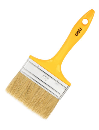 DELI πινέλο βαφής DL509139 με φυσικές τρίχες, πλαστική λαβή, 100mm DELI πινέλο βαφής DL509139 με φυσικές τρίχες, πλαστική λαβή, 100mm