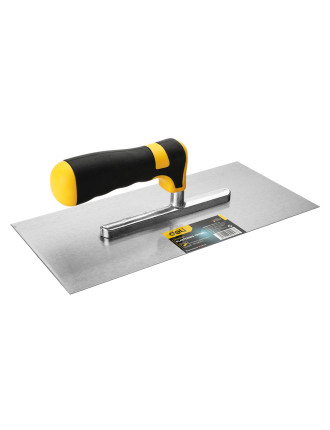 DELI σπάτουλα σοβατίσματος DL509311 με αντιολισθητική λαβή, χάλυβας άνθρακα, 280x130mm