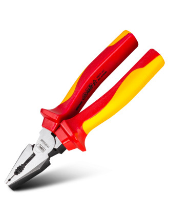 DELI πένσα ηλεκτρολόγου DL512006 με αντιολισθητικές λαβές, VDE 1000V, 160mm