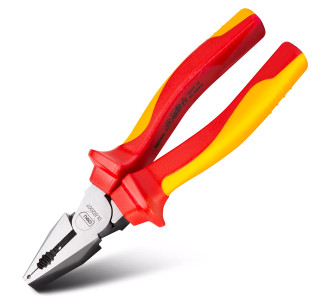 DELI πένσα ίσια ηλεκτρολόγου DL512007, μόνωση VDE 1000V, 18cm DELI πένσα ίσια ηλεκτρολόγου DL512007, μόνωση VDE 1000V, 18cm