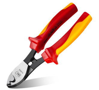 DELI κόφτης καλωδίων ηλεκτρολόγου DL515106 με αντιολισθητικές λαβές, VDE 1000V, 160mm