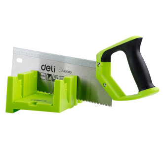 DELI πριόνι ξύλου DL580900 με φαλτσοκούτι, 300mm, 13 TPI DELI πριόνι ξύλου DL580900 με φαλτσοκούτι, 300mm, 13 TPI