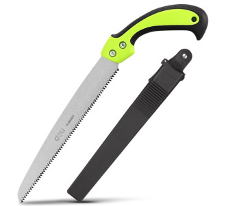 DELI πριόνι ξύλου DL580927 με εργονομική λαβή, 270mm, πράσινο