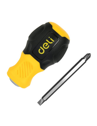 DELI κατσαβίδι DL632101 με διπλή κεφαλή, μαγνητικό, 6mm/PH2x38mm DELI κατσαβίδι DL632101 με διπλή κεφαλή, μαγνητικό, 6mm/PH2x38mm